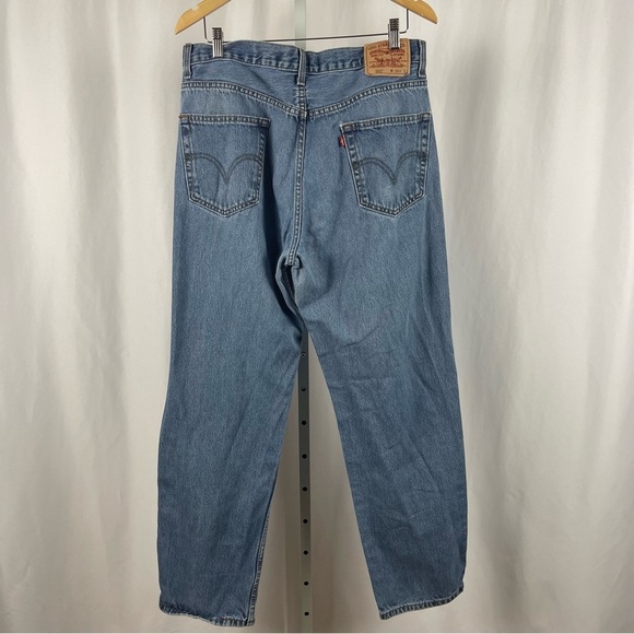 Levi's 550 Size 36 X 32 Straight Leg Retro Jeans Rugged Cotton Baggy - Picture 2 of 7